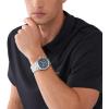 imageMichael Kors Runway Mens Watch Stainless Steel Chronograph Watch for Men with Steel or Silicone BandSilver  Blue