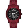 imageMichael Kors Runway Mens Watch Stainless Steel Chronograph Watch for Men with Steel or Silicone BandRed