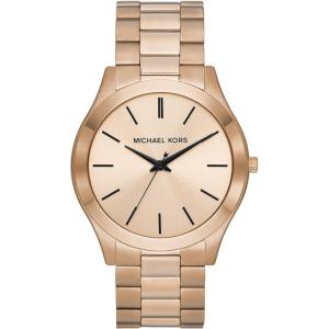 imageMichael Kors Oversized Slim Runway Mens Watch Stainless Steel Watch for MenBeige Gold
