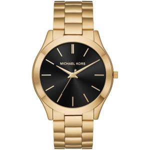 imageMichael Kors Oversized Slim Runway Mens Watch Stainless Steel Watch for MenGoldBlack