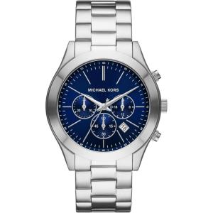 imageMichael Kors Oversized Slim Runway Mens Watch Stainless Steel Watch for MenSilver Chronograph