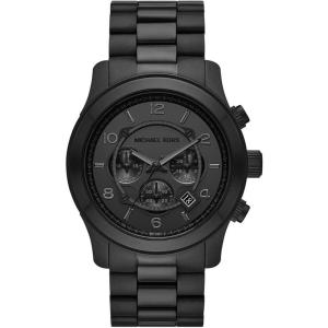 imageMichael Kors Runway Mens Watch Stainless Steel Chronograph Watch for Men with Steel or Silicone BandBlack
