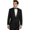 imageMichael Kors Mens 3Piece Slim Fit Tuxedo Suit Separates  Blazer Vest ampamp Pants Perfect for Weddings Proms ampamp Formal EventsBlack