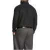 imageMichael Kors Mens Dress Shirt Travel Stretch Fit Big and TallBlack