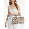 imageMichael Kors Scarlett Medium SatchelAntique Goldtone HardwareNatural