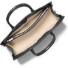 imageMichael Kors Scarlett Medium SatchelSilvertone HardwareEmbossed Python LeatherBlack