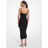 imageMichael Kors Womens Chain Strap Midi DressBlack