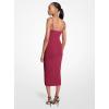 imageMichael Kors Womens Chain Strap Midi DressDeep Mulberry