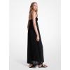 imageMichael Kors Womens Maxi Pleated Slip DressBlack