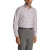 imageMichael Kors Mens Dress Shirt Ultra Wrinkle Free Stretch Regular FitWine Multi
