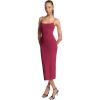 imageMichael Kors Womens Chain Strap Midi DressDeep Mulberry