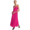 imageMichael Kors Womens Maxi Pleated Slip DressWildberry