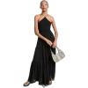 imageMichael Kors Womens Smock Halter Neck Maxi DressBlack