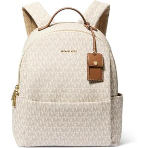 imageMichael Kors Sable Medium Backpack GoldTone HardwareVanillaAcornVanillaAcorn