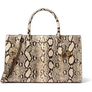imageMichael Kors Scarlett Medium SatchelAntique Goldtone HardwareNatural