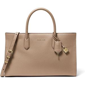 imageMichael Kors Scarlett Medium SatchelGoldtone HardwareBirch