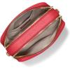 imageMichael Kors Bryant Medium Double Zip Chain Camera Crossbody BagGoldtone HardwareCrimson