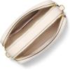 imageMichael Kors Bryant Medium Double Zip Chain Camera Crossbody BagGoldtone HardwareLight Cream