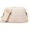 Gold-tone Hardware/Light Cream