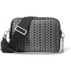 Silver-tone Hardware/Mk2000 Print/Black