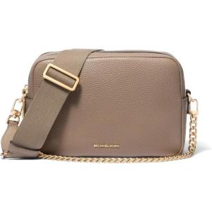 imageMichael Kors Bryant Medium Double Zip Chain Camera Crossbody BagGoldtone HardwareBirch