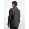 imageMichael Kors Mens Long Sleeve Two Pocket Crepe ShirtBlack