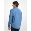 imageMichael Kors Mens Long Sleeve Two Pocket Crepe ShirtSteel Blue