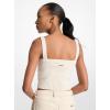imageMichael Kors Womens Merino CamiSoft Ecru