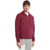 imageMichael Kors Mens Solid Textured Quarter ZipDeep Mulberry