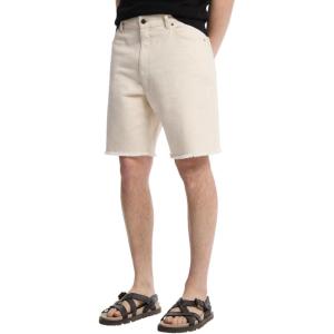 imageMichael Kors Mens Frayed Denim ShortEcru