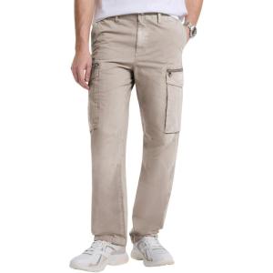 imageMichael Kors Mens Garment Dye Zip Pocket Cargo PantChestnut