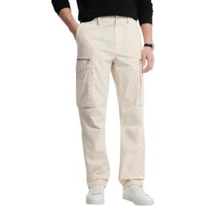 imageMichael Kors Mens Garment Dye Zip Pocket Cargo PantSoft Ecru