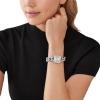 imageMichael Kors MK Chain Lock Womens Watch Stainless Steel and Pav Crystal Watch for WomenStainless Steel Chain Bracelet