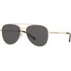 imageMichael Kors MK1045 San Diego Sunglasses Light GoldDark Grey Solid 56 mm