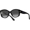 imageMichael Kors MK2175U Charleston Universal Fit Sunglasses Black BioDark Grey Gradient 54 mm