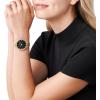 imageMichael Kors Pyper Womens Watch Stainless Steel Watch for Women with Steel Leather or Silicone BandGold Black Logo