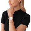 imageMichael Kors Pyper Womens Watch Stainless Steel Watch for Women with Steel Leather or Silicone BandRose GoldPink Gift Set
