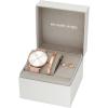 imageMichael Kors Pyper Womens Watch Stainless Steel Watch for Women with Steel Leather or Silicone BandRose GoldPink Gift Set