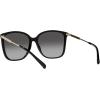 imageMichael Kors Womens MK2169 Avellino Square SunglassesBlackDark Grey Gradient