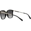 imageMichael Kors Womens MK2169 Avellino Square SunglassesBlackDark Grey Gradient