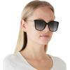 imageMichael Kors Womens MK2169 Avellino Square SunglassesBlackDark Grey Gradient