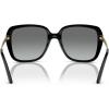 imageMichael Kors Womens Mk2206 Albany Square SunglassesBlackDark Grey Gradient