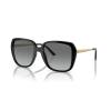 imageMichael Kors Womens Mk2206 Albany Square SunglassesBlackDark Grey Gradient