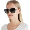 imageMichael Kors Womens Mk2206 Albany Square SunglassesBlackDark Grey Gradient