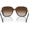 imageMichael Kors Womens Mk2206 Albany Square SunglassesDark TortoiseBrown Gradient