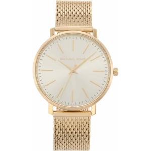imageMichael Kors Pyper Womens Watch Stainless Steel Watch for Women with Steel Leather or Silicone BandGold Mesh