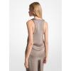 imageMichael Kors Womens Satin Tank TopBrown
