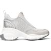 imageMichael Kors Womens Zuma Slip on Trainer SneakerSilver