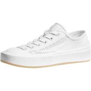 imageMichael Kors Womens Jude Lace Up SneakerSmall Weave CanvasOptic White
