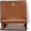 imageMichael Kors Jet Set Small Flap Card Case GoldTone HardwareMK Signature Coated TwillBrownAcorn